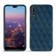 Capa em pele Huawei P20 Pro - Blu mediterran - Couture