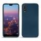 Huawei P20 Pro leather cover - Blu mediterran