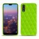Funda de piel Huawei P20 Pro - Vert fluo - Couture