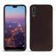 Funda de piel Huawei P20 Pro - Marron envoûtant