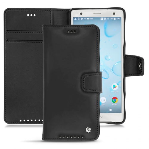 Custodia in pelle Sony Xperia XZ2