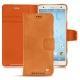 Housse cuir Sony Xperia XZ2 - Mandarine vintage ( Pantone 165C ) 