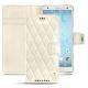 Capa em pele Sony Xperia XZ2 - Blanc - Couture ( Bologna - White ) 