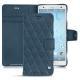 Custodia in pelle Sony Xperia XZ2 - Indigo - Couture ( Pantone 303U ) 