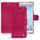 Capa em pele Sony Xperia XZ2 - Rose fluo