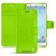 Custodia in pelle Sony Xperia XZ2 - Vert fluo