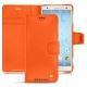 Capa em pele Sony Xperia XZ2 - Orange fluo