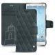 Funda de piel Sony Xperia XZ2 - Blu marino - Couture