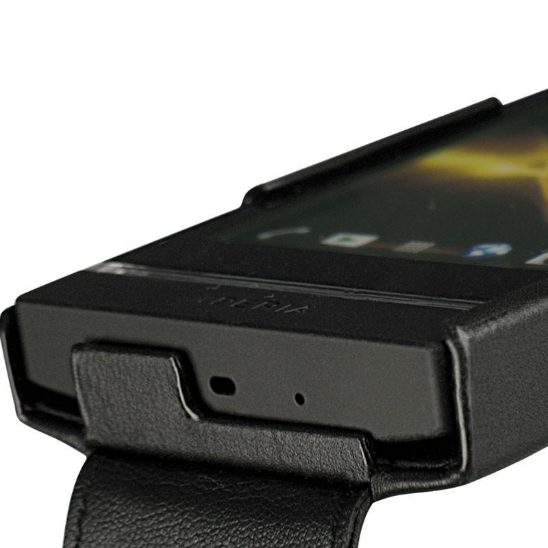 Lederschutzhülle Sony Xperia U 
