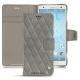 Capa em pele Sony Xperia XZ2 - Acier vintage - Couture