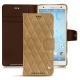 Housse cuir Sony Xperia XZ2 - Sable vintage - Couture