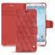Sony Xperia XZ2 leather case - Cerise vintage - Couture
