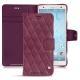 Funda de piel Sony Xperia XZ2 - Prune vintage - Couture