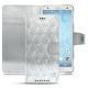 Sony Xperia XZ2 leather case - Platinium - Couture