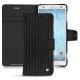 Housse cuir Sony Xperia XZ2 - Abaca nero
