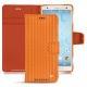 Housse cuir Sony Xperia XZ2 - Abaca arancio