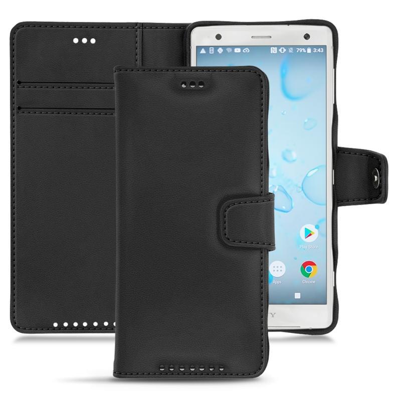 Housse cuir Sony Xperia XZ2 - Noir PU