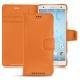 Custodia in pelle Sony Xperia XZ2 - Orange PU