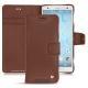 Funda de piel Sony Xperia XZ2 - Marron délicat