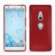 Capa em pele Sony Xperia XZ2 - Rouge ( Nappa - Pantone 199C ) 