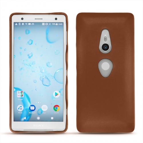Habillez avec style votre Sony Xperia XZ2 avec des coques, étuis, housses de qualitéMarron ( Nappa - Pantone #8B4720 ) 