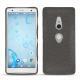 Custodia in pelle Sony Xperia XZ2 - Anthracite ( Pantone 424C ) 