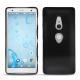 Custodia in pelle Sony Xperia XZ2 - Onyx ( Black ) 