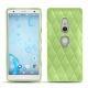 Lederschutzhülle Sony Xperia XZ2 - Vert olive - Couture ( Nappa - Pantone 578U ) 