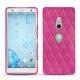 Custodia in pelle Sony Xperia XZ2 - Rose BB - Couture