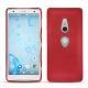 Coque cuir Sony Xperia XZ2 - Rouge troupelenc