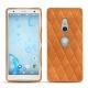 Capa em pele Sony Xperia XZ2 - Mandarine vintage - Couture