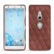 Coque cuir Sony Xperia XZ2 - Passion vintage - Couture