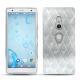 Lederschutzhülle Sony Xperia XZ2 - Platinium - Couture