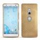 Coque cuir Sony Xperia XZ2 - Serpent sabbia