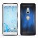 Custodia in pelle Sony Xperia XZ2 - Bleu Patine