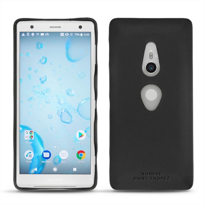 Custodia in pelle Sony Xperia XZ2 - Noir PU