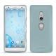Capa em pele Sony Xperia XZ2 - Bleu Ciel PU