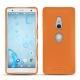 Lederschutzhülle Sony Xperia XZ2 - Orange PU
