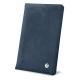 Porta carte X6 - Anti-RFID / NFC - Jean vintage ( Roughtcut - Pantone 285U  ) 