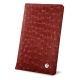 Porta carte X6 - Anti-RFID / NFC - Autruche ciliegia