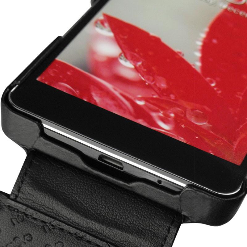 LG Optimus G  leather case