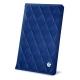 Tarjetero X6 - Anti-RFID / NFC - Bleu océan - Couture ( Nappa - Pantone 293C ) 