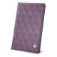 Credit Card holder X6 - Anti-RFID / NFC - Lilas - Couture ( Nappa - Pantone 2645U ) 