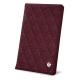 Porta carte X6 - Anti-RFID / NFC - Lie de vin - Couture ( Pantone 5115C ) 