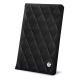 Tarjetero X6 - Anti-RFID / NFC - Negre poudro - Couture