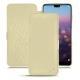 Housse cuir Huawei P20 Pro - Beige ( Nappa - Pantone 7502C ) 