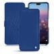 Housse cuir Huawei P20 Pro - Bleu océan ( Nappa - Pantone 293C ) 