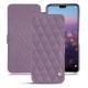 Custodia in pelle Huawei P20 Pro - Lilas - Couture ( Nappa - Pantone 2645U ) 