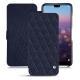 Housse cuir Huawei P20 Pro - Cobalt - Couture ( Pantone 2766C ) 