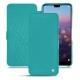 Custodia in pelle Huawei P20 Pro - Bleu fluo
